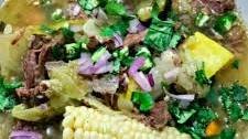 Caldo de Res (Mexican Beef Soup)