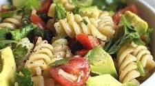California Pasta Salad with Avocado and Tomatoes
