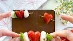 Caprese Heart Skewers ❤️ This Valentine's Day twist on ...