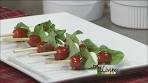 Caprese salad skewers