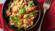 Cauliflower Chicken Fried "Rice"