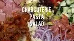 Charcuterie pasta salad, AKA the best pasta salad to ever ...