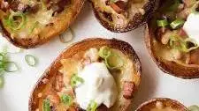 Cheese and Bacon Potato Skins