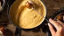 Cheesy 4 State Cheddar Fondue