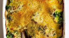 Cheesy broccoli bake