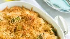 Cheesy Broccoli-Cauliflower Bake Recipe