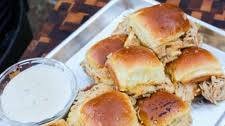 Cheesy Buffalo Chicken Sliders