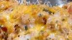 Cheesy Chicken Taco Rice is an easy one pan meal my family ...