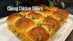 Cheesy Chicken Tikka Sliders || Hawaiian Dinner Rolls ...