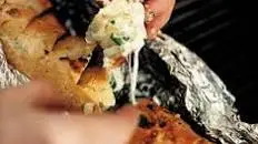 Cheesy garlic baguette