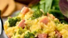 Cheesy Ham and Broccoli Rice