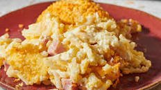 Cheesy Ham and Hash Brown Casserole