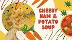 Cheesy Ham and Potato Soup