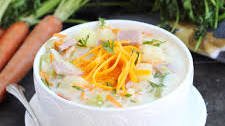 Cheesy Ham and Vegetable Chowder