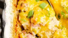 Cheesy Ham & Rice Casserole