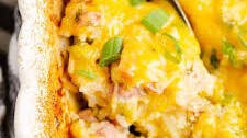 Cheesy Ham & Rice Casserole