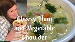 Cheesy Ham & Vegetable Chowder