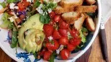 Chicken Artichoke Avocado Salad