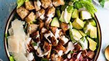 Chicken Bacon Avocado Caesar Salad