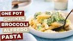 Chicken Broccoli Alfredo Pasta made in One Pot in under 30 ...