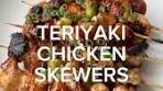 CHICKEN TERIYAKI SKEWERS a great way to impress and ...
