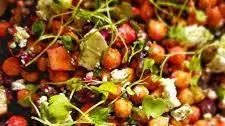 Chickpea Salad With Beets and Feta