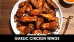 Chili Garlic Chicken Wings In The Air Fryer | Air Fried Spicy ...
