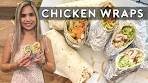 CHIPOTLE CHICKEN & CHICKEN CAESAR WRAPS