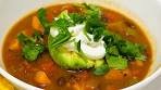 Chipotle Sweet Potato and Black Bean Chili