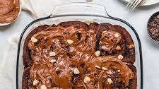 Chocolate Hazelnut Cinnamon Rolls