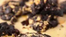 Chocolate Peanut Butter Swirl Cookies