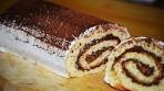Chocolate Peanut Butter Swiss Roll Recipe - Make It Easy ...
