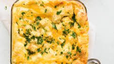 Christmas Breakfast Oven Cheese Fondue
