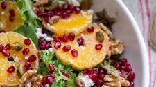Christmas Salad with Citrus Vinaigrette