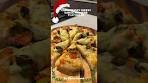 Christmassy cheesy garlic and herb flat bread