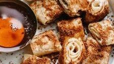 Cinnamon Sugar Cream Cheese Roll Ups