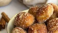 Cinnamon Sugar Sourdough Pretzel Bites