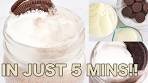 Cookies and Cream Milkshake in 5 mins!! Only 3 ingredients!!