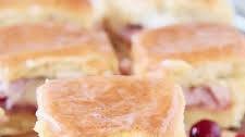 Cranberry Brie Ham Sliders