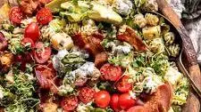 Creamy Avocado Ranch Chicken Pasta Salad