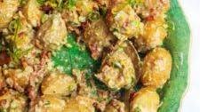 Creamy Caesar Potato Salad with Bacon
