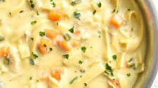 Creamy Chicken Noodle Soup