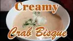 Creamy Crab Bisque Soup (AMAZING) | Keto Crab Bisque