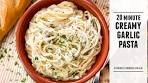 Creamy Garlic Pasta | The SIMPLEST & Most INCREDIBLE 20 ...