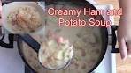 Creamy Ham and Potato Soup -- Creamy Delicious !!!