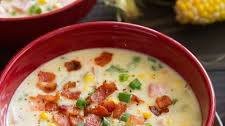 Creamy Ham Potato and Corn Chowder