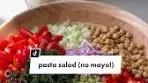 Creamy Herb Ranch Vegan Pasta Salad Recipe