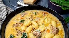 Creamy Italian Sausage Gnocchi Soup
