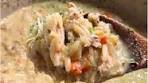 Creamy lemon chicken orzo soup 🫶🏻 #orzopasta ...