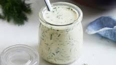 Creamy Lemon Herb Yogurt Dressing